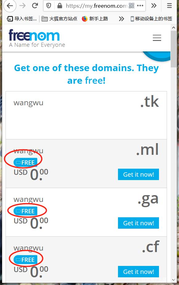 freenom免费域名注册不了，无法完成订单？2021年最新免翻墙超简单插图
