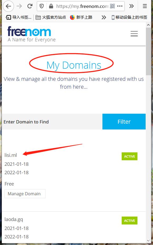 freenom免费域名注册不了，无法完成订单？2021年最新免翻墙超简单插图7