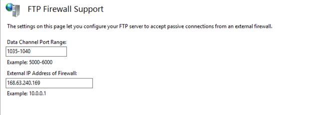 Windows Azure VM上配置FTP服务器