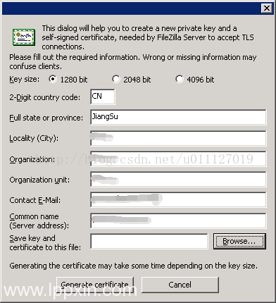 FileZilla Server搭建FTP服务器配置及425错误与TLS警告解决方法详解