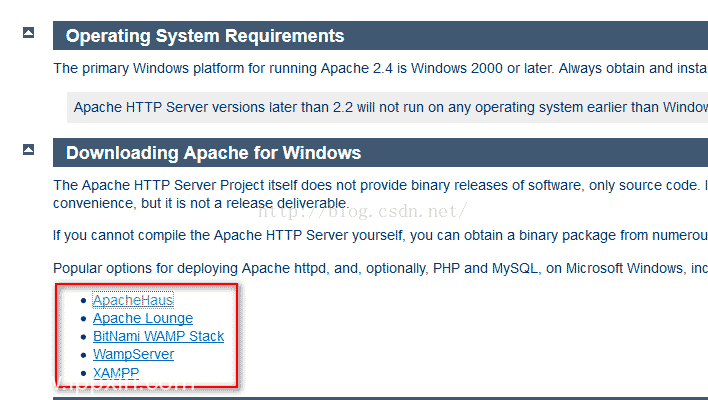 Win7安装和配置Apache2.4服务器的详细方法