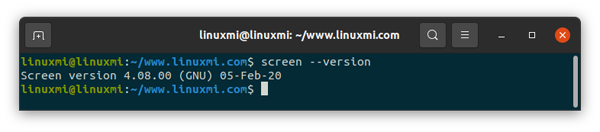 Linux下终端多路复用器screen命令的使用技巧