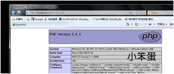 Windows环境开发PHP完整配置教程Apache+Mysql+PHP
