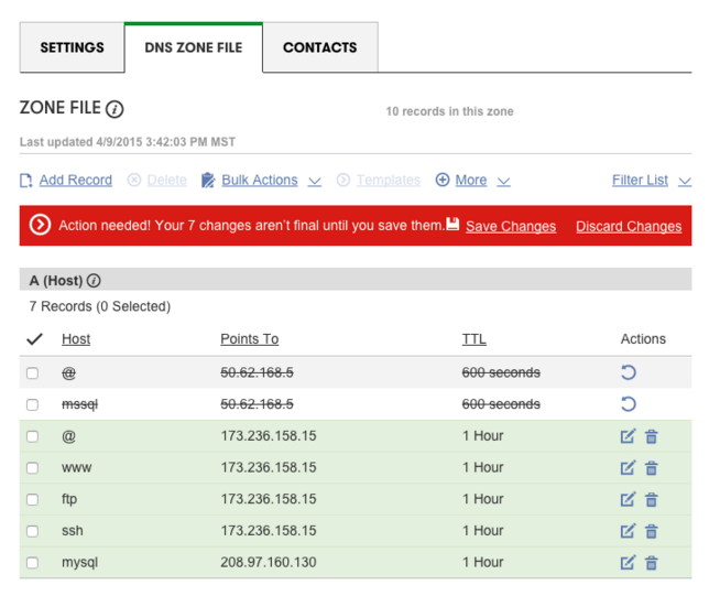 在DreamHost共享主机上新增站点与设定GoDaddy DNS的方法