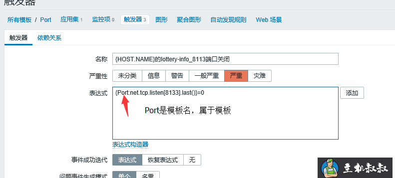 关于zabbix自定义监控项和触发器问题