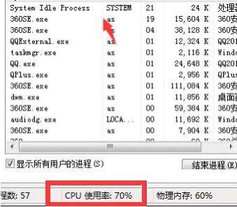 system idle process占用率高怎么解决?system idle process进程占用率高的原因